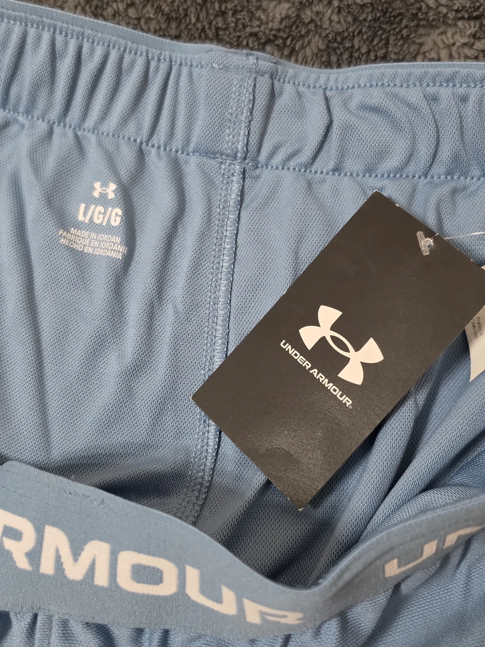 Under Armour Light Blue Women's Athletic Shorts